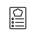 beeld van een recept